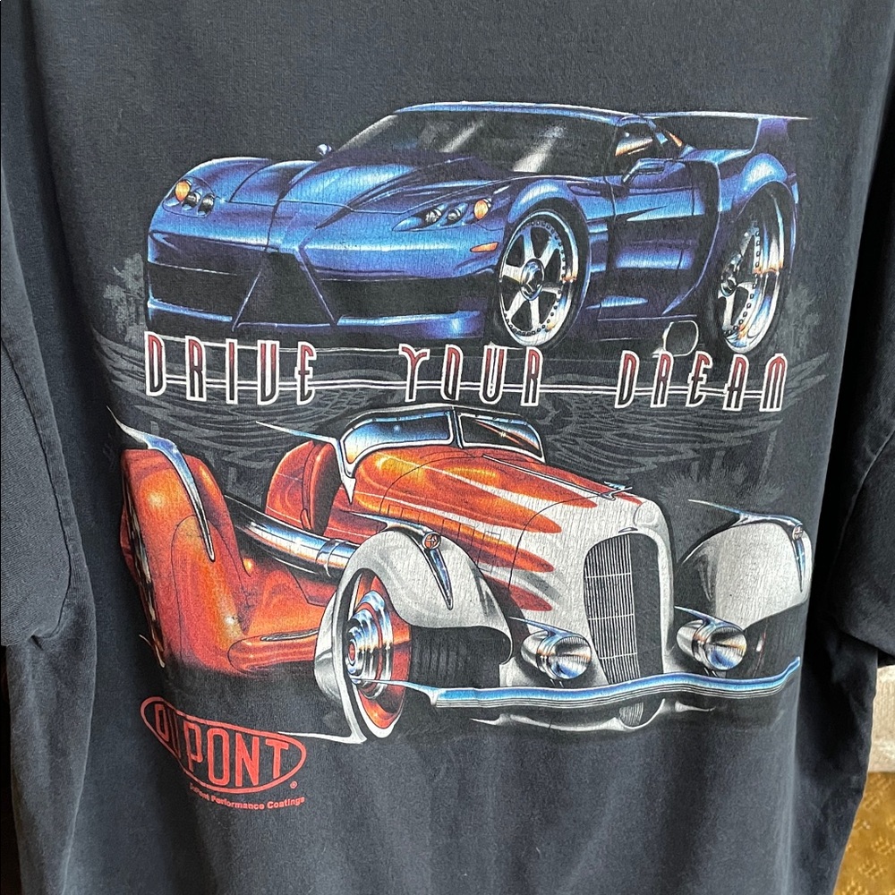 Vintage DUPONT drive your dream t-shirt